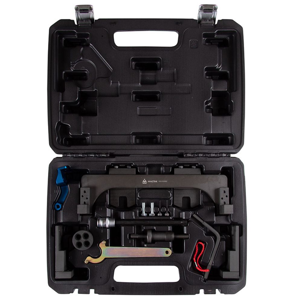 МАСТАК (103-21233C) Набор фиксаторов распредвала / коленвала, BMW B38/B46/B48, кейс, 13 предметов