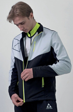 Мужская куртка FISCHER Softshell Light, черно-серый GR8207-109