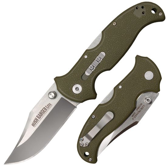 Складной нож Cold Steel 21A Bush Ranger Lite c клинком из стали 8Cr13MoV, рукоять GRN