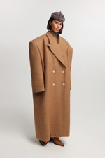 Пальто-пиджак макси