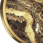 5079/30L L-VISION ODL24 535 зол/серо-бежевый/металл/натур.камень/акрил Настенный светильник с переключ.цветов.темпер. LED 30W 3000К/4000K/6000K BERGI