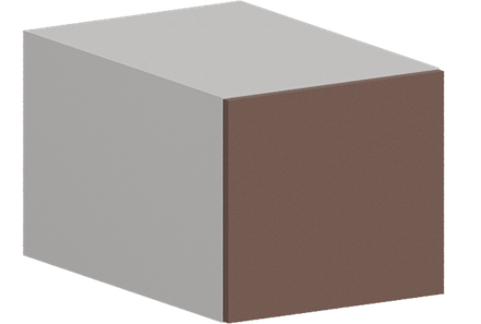 Кухня Модуль ШВГ 410 Графит / Пудрово-розовый