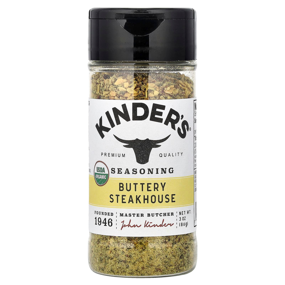 KINDER'S, приправа, маслянистый стейк, 86 г (3 унции)