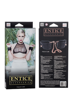 Entice French Cuffs - Мягкие наручники или французкие манжеты