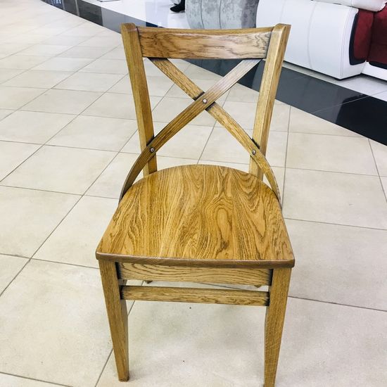 Стул Соло (дуб/тон 343/жесткое сиденье)