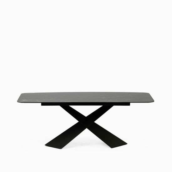 Обеденный стол Reagan 200х100 ножки сталь, столешница керамика