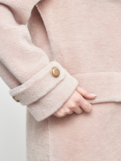 Шуба чебурашка тедди пальто, SilverFox (арт. S1112rm011bz)