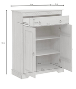 Комод София, 2 двери 1 ящик, Dipriz