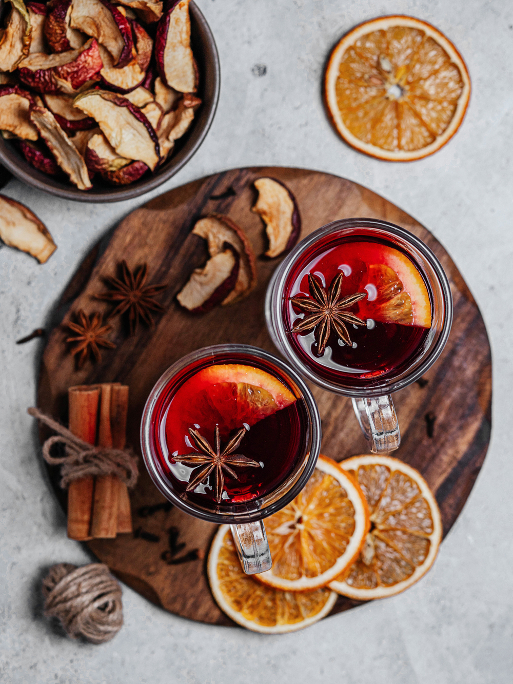 Фруктово-пряная смесь для глинтвейна с рецептами, 60 г