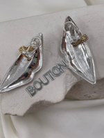 Серьги серебряные губы Скиап.