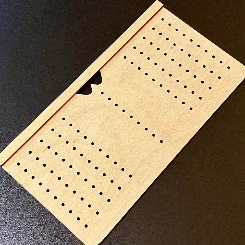 Мебельный шаблон для разметки ручек РШ-224