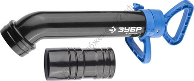 ЗУБР 45 и 200 мм, Вакуумный вантуз с двумя адаптерами (51920)