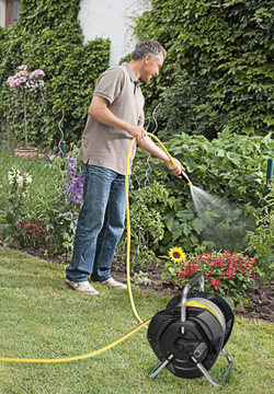 Настенная катушка для шланга HR 4.525, шланг 1/2" в комплекте