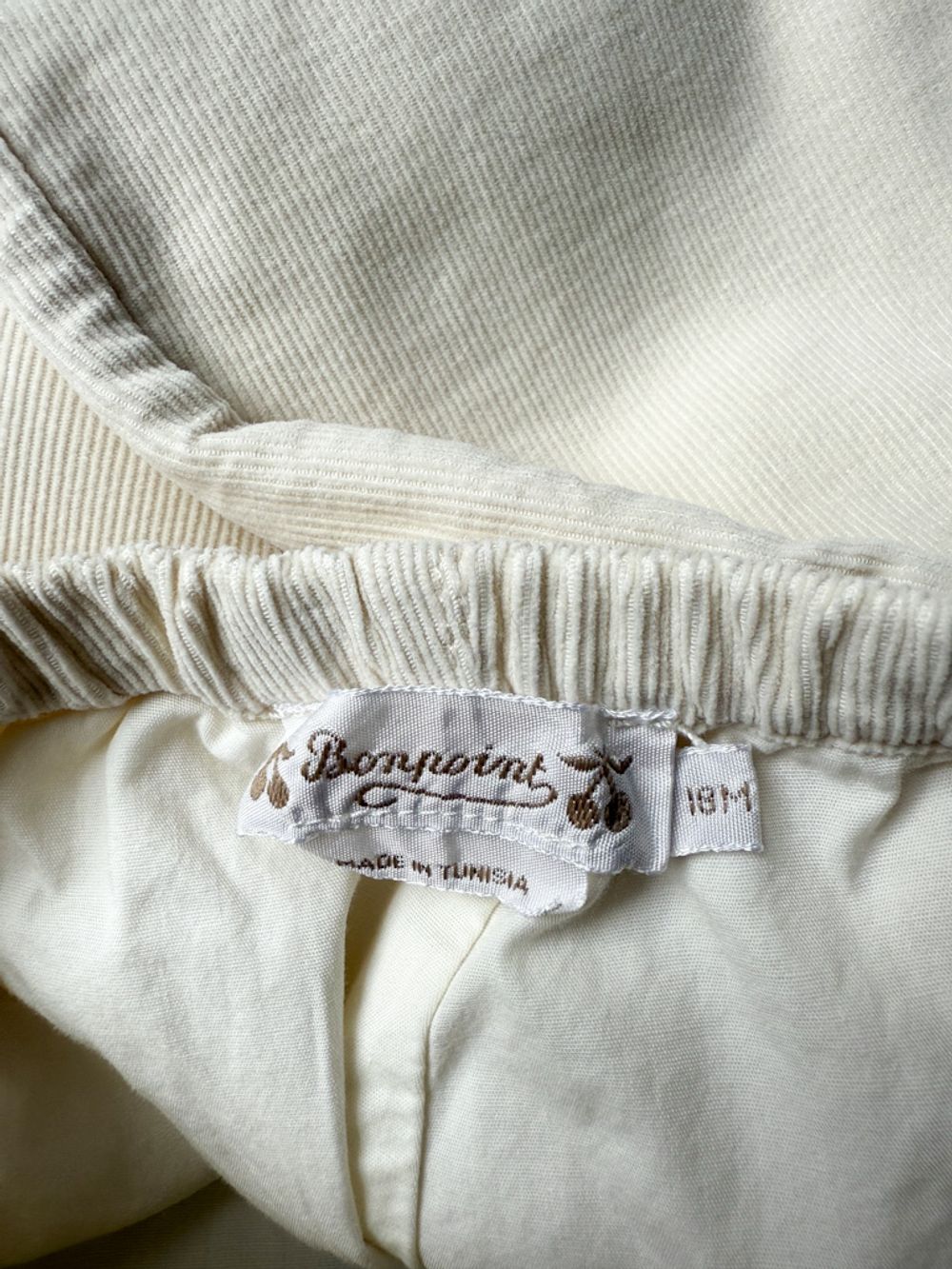 Вельветовые брюки Bonpoint, 80