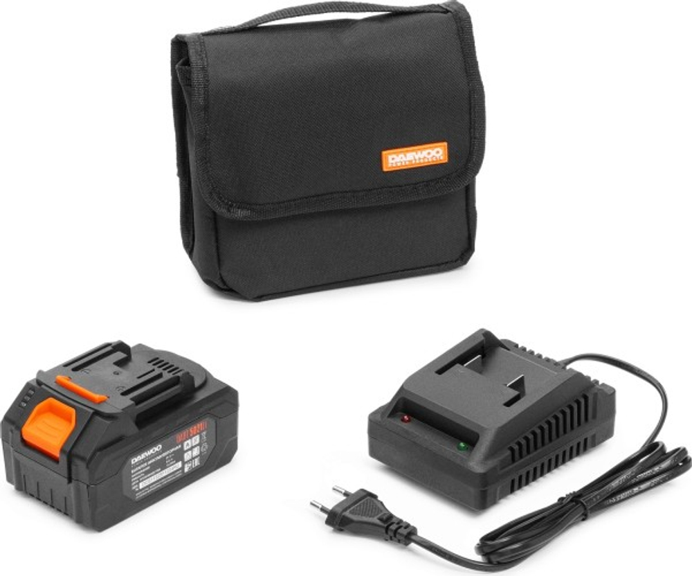 Пила цепная аккумуляторная DAEWOO DACS 3021Li SET с акб и зу