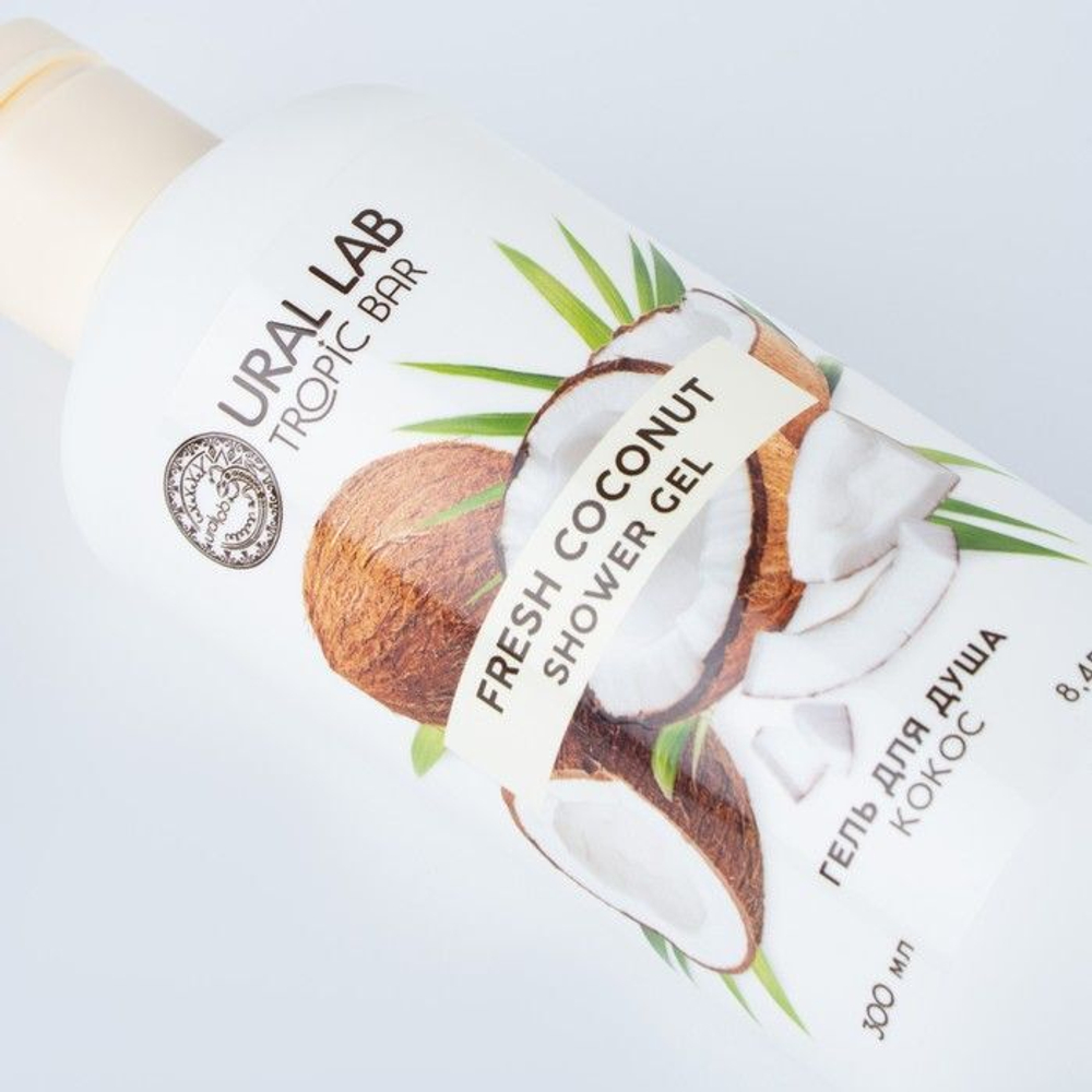 Гель для душа TROPIC BAR с ароматом спелого кокоса - 300 мл.