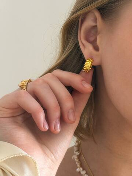 Серьги Косы