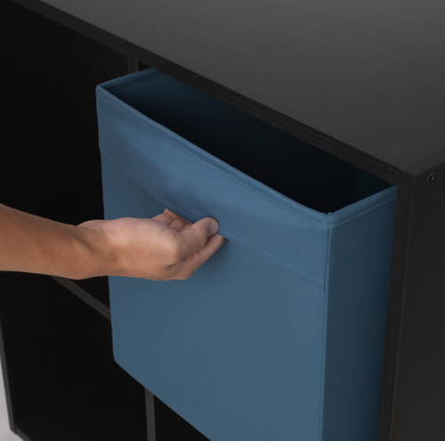 ДРЕНА DRONA Коробка темно-синяя, 33x38x33 см