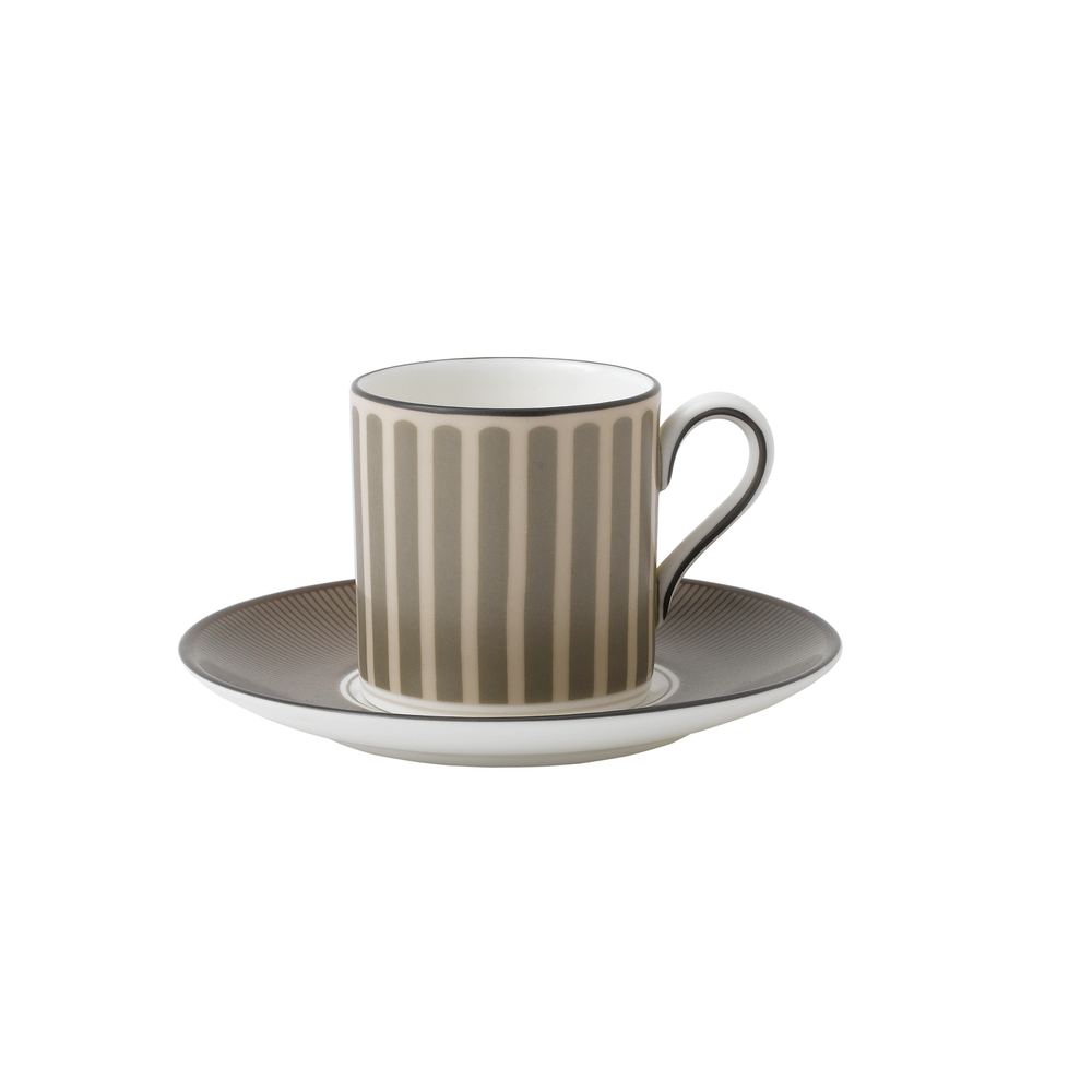 Wedgwood Чашка для эспрессо Parkland 80 мл с блюдцем