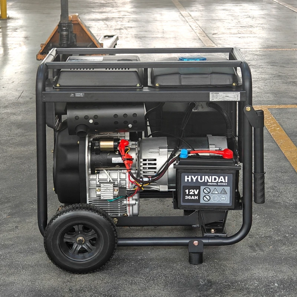 Hyundai DHY 10000LE-T генератор дизельный