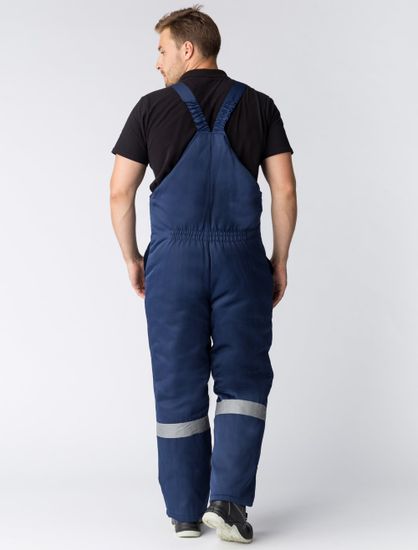 Полукомбинезон зимний "Экспертный-Люкс" (т.синий)