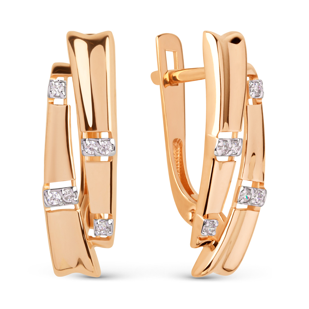 Серьги из золота 585 пробы