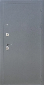 Дверь входная 3К Букле графит / Бетон снежный