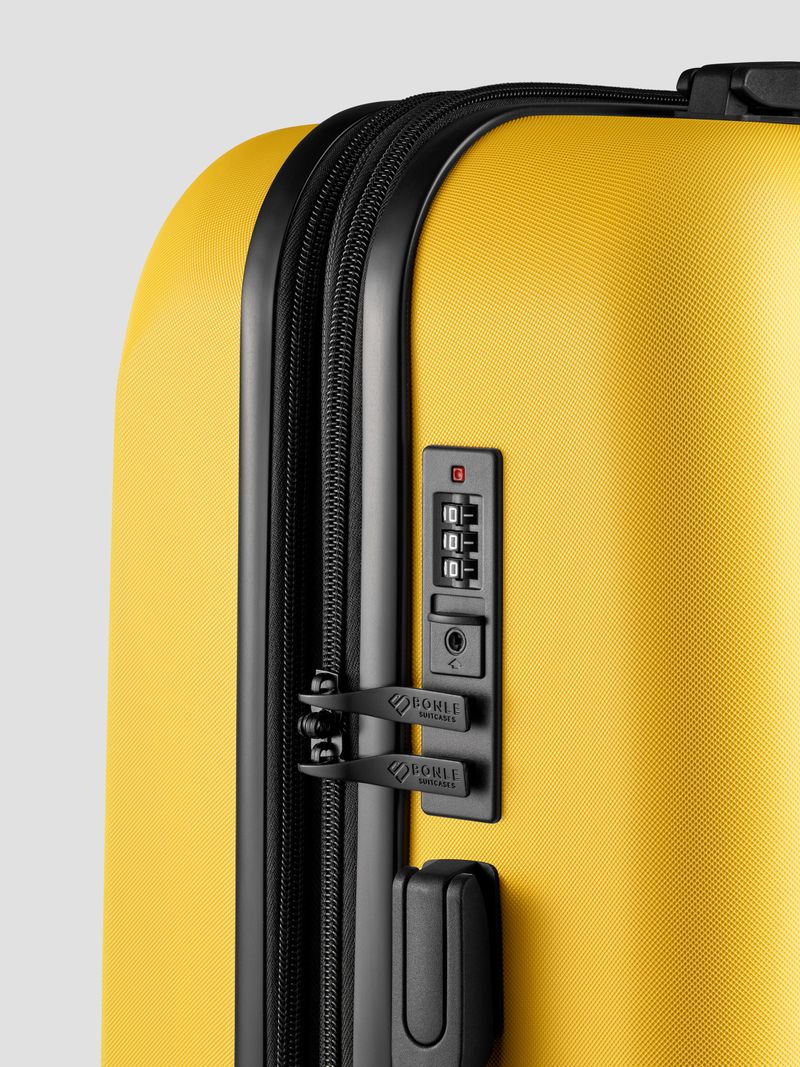 Чемодан Bonle размер L Желтый