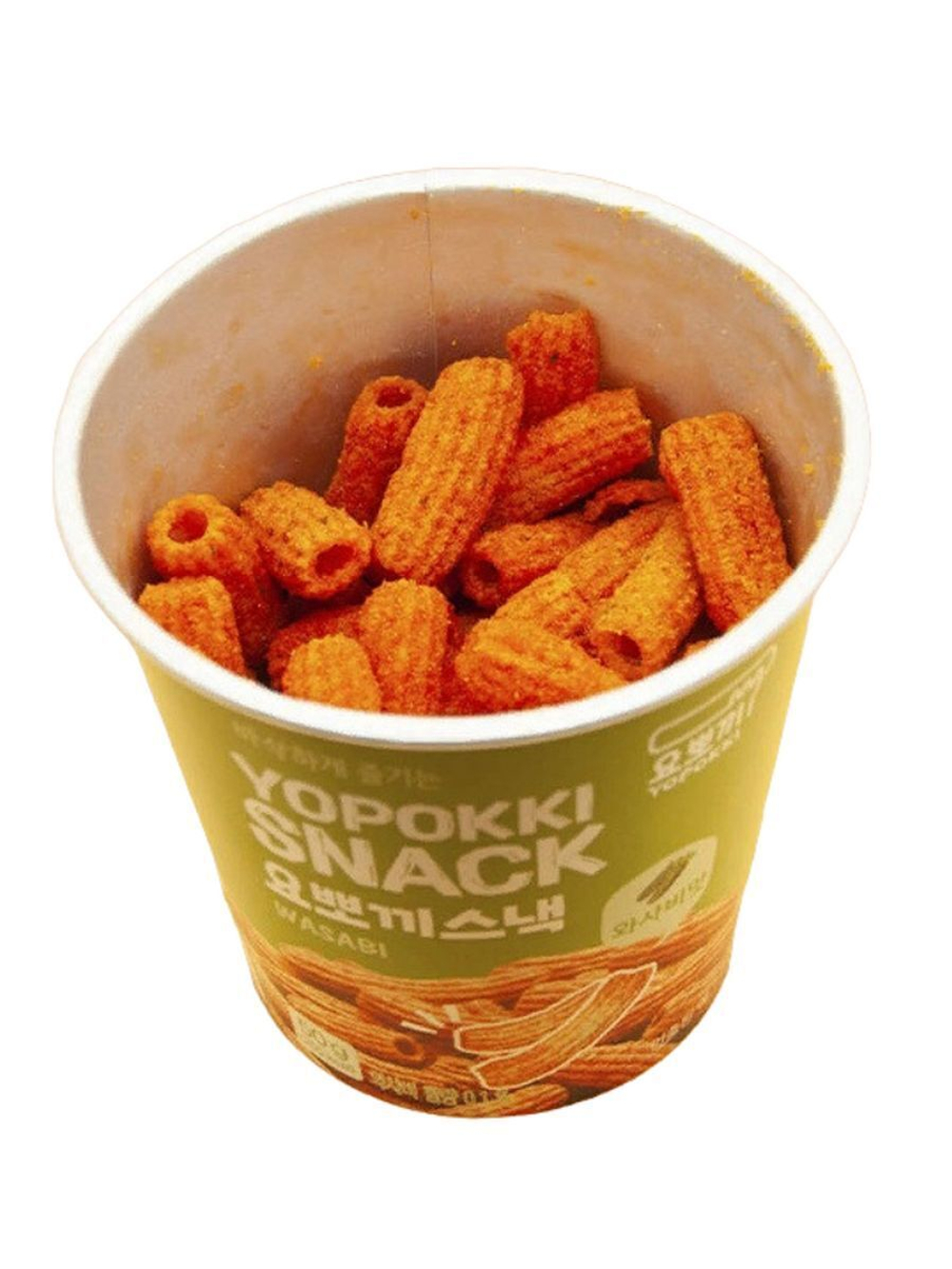 Рисовые снеки Йопокки со вкусом васаби 50 г