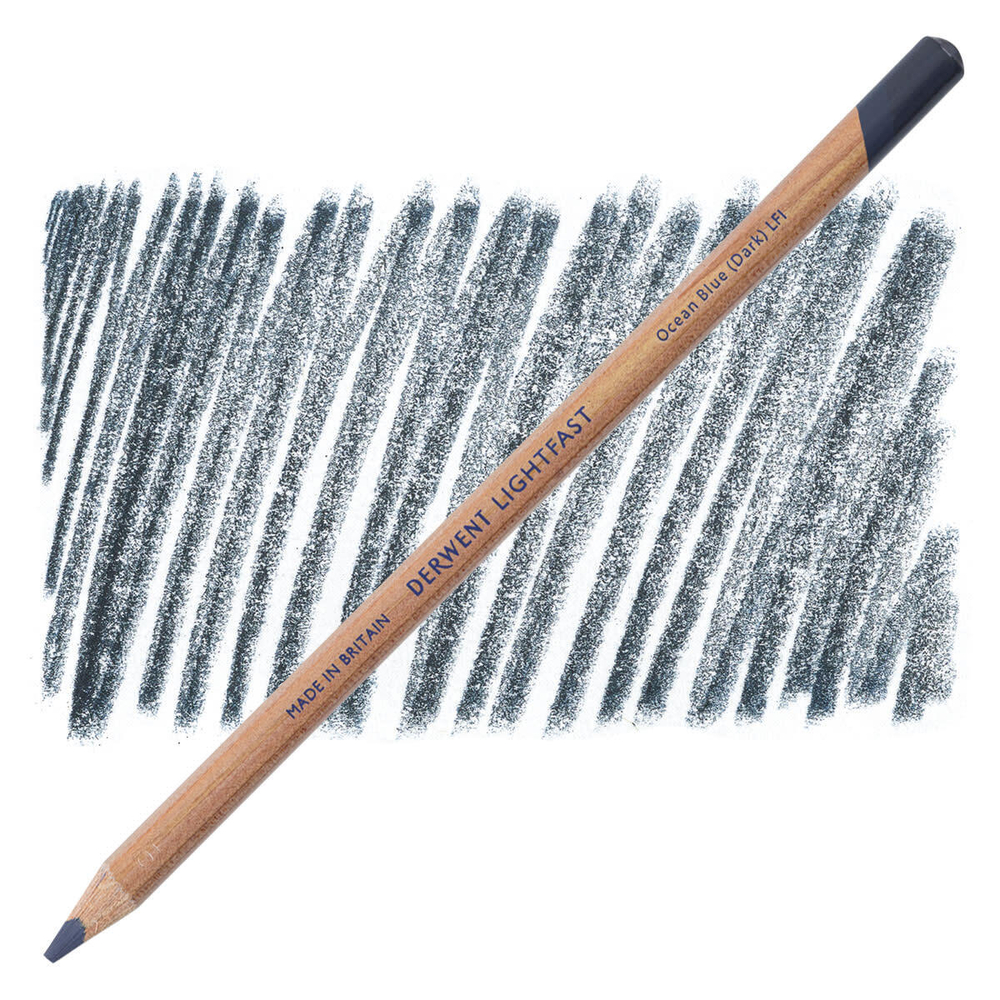 Derwent Lightfast. Ocean Blue Dark