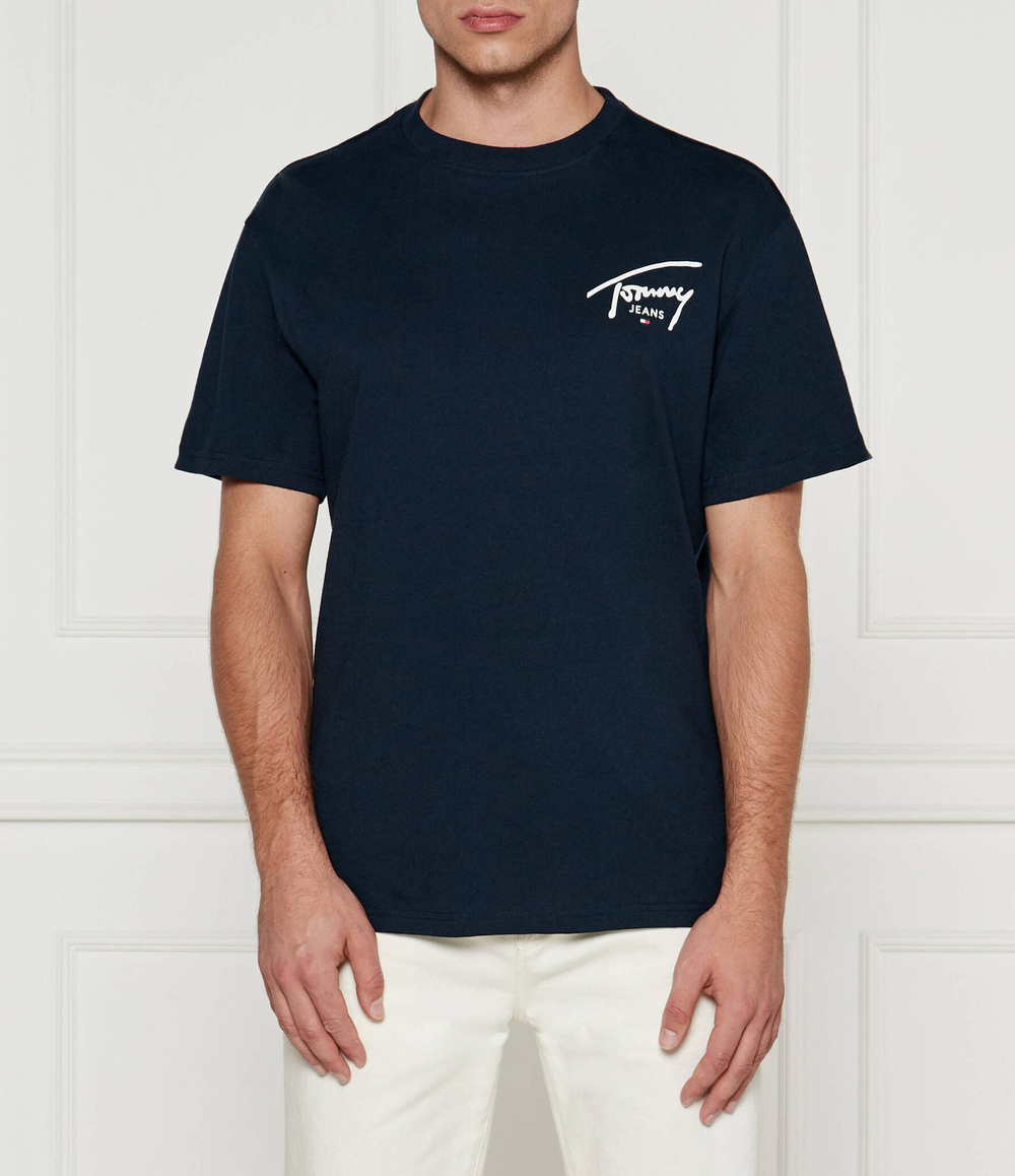 Футболка Tommy Jeans - темно-синий(DM0DM18536)