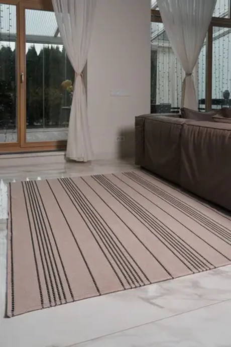 Ковер Luxberry Лино Кофейный/антрацит