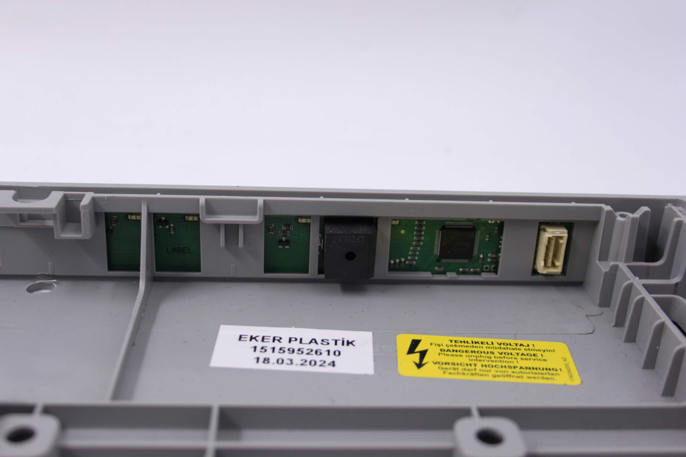 Модуль индикации посудомоечной машины Hotpoint HIS 2D86 D (в сборе с пластиком)