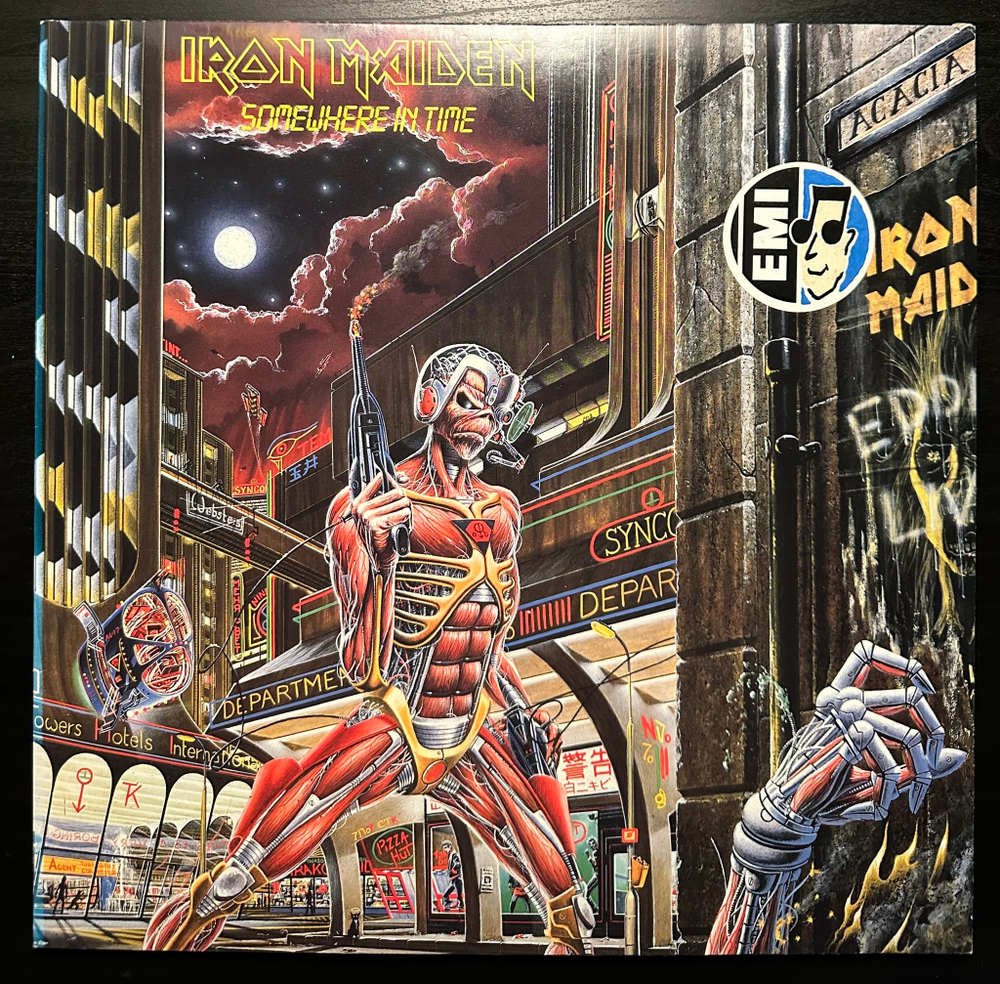 Iron Maiden - Somewhere In Time (Европа 1986г.)