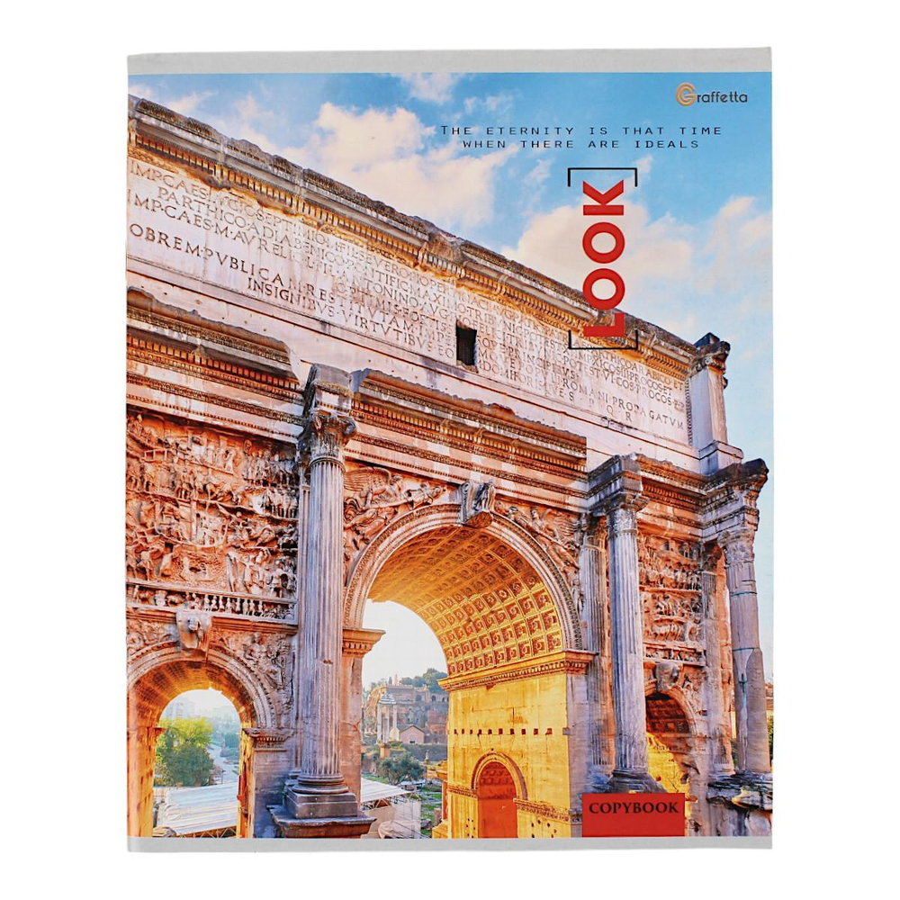 Тетрадь 48л. клетка "Graffetta" (Проф-Пресс)