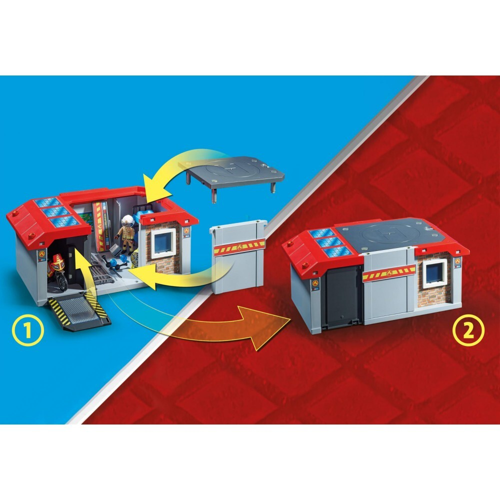 Playmobil - Пожарная станция City Action 71193 / артикул   71193  / GTIN 4008789711939