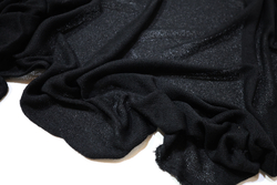 ЧЕРНЫЙ - Вязаное полотно (ОЗ85 Елена) УЦЕНКА!