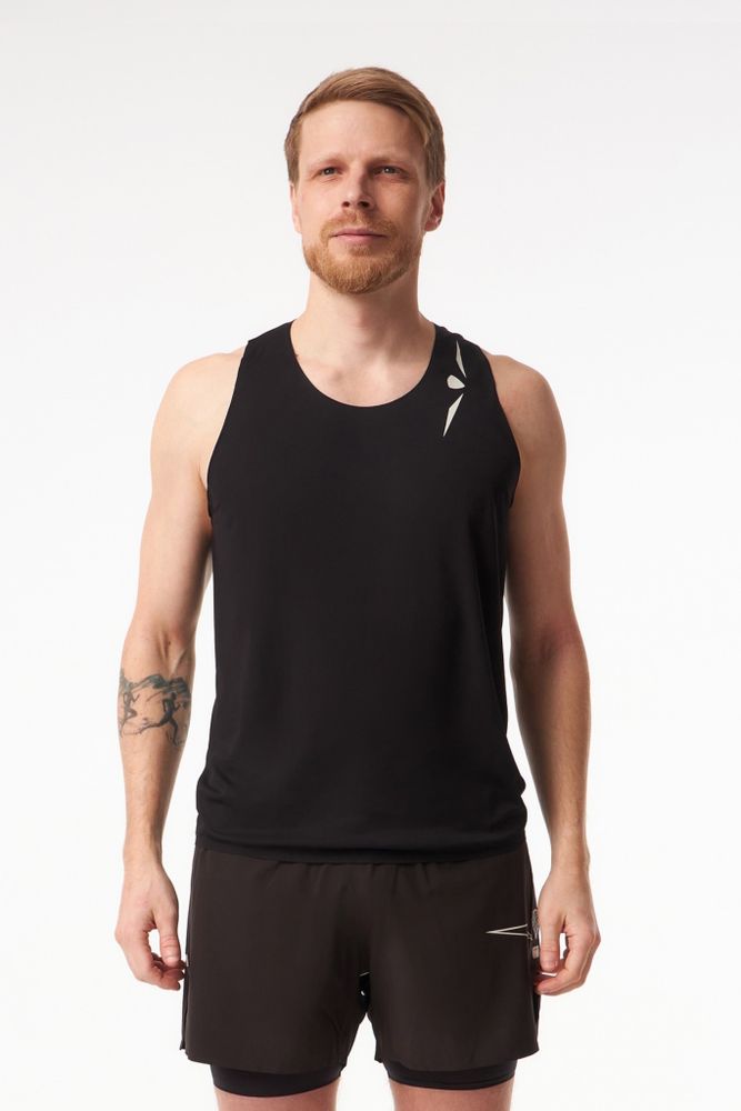 МАЙКА МУЖСКАЯ ROAD VEST | BLACK