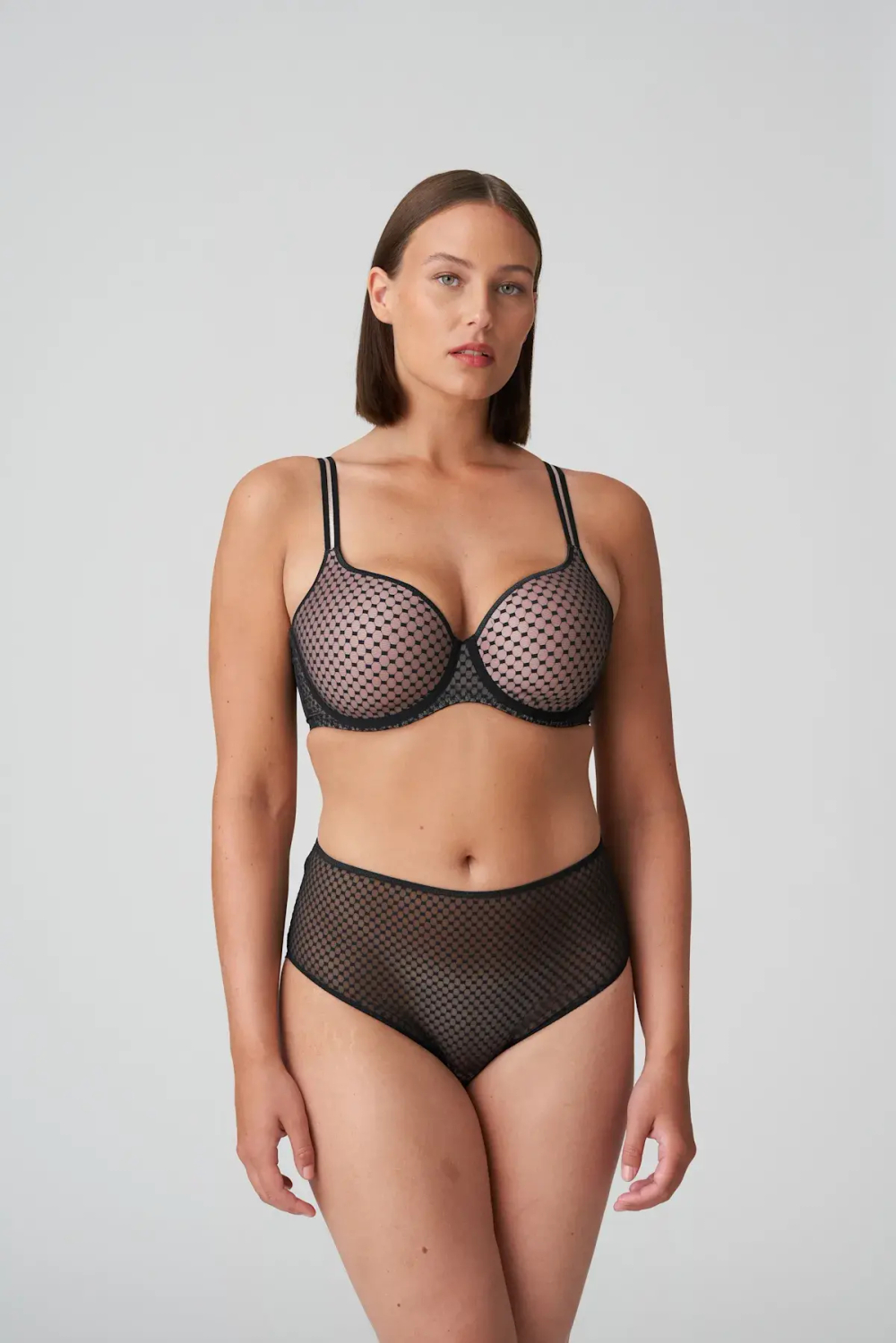 PRIMADONNA Twist Glass Beach Бюстгальтер с полной чашкой, черный