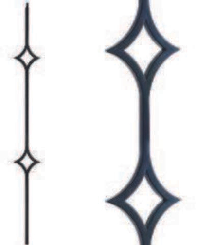 Балясина двойной ромб