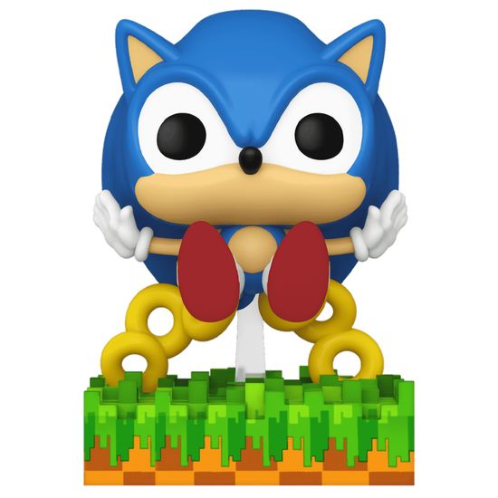 Фигурка Funko POP! Games Sonic the Hedgehog Ring Scatter Sonic (Exc) (918) 71557 / Фигурка Фанко ПОП! по мотивам серии игр "Соник", Соник
