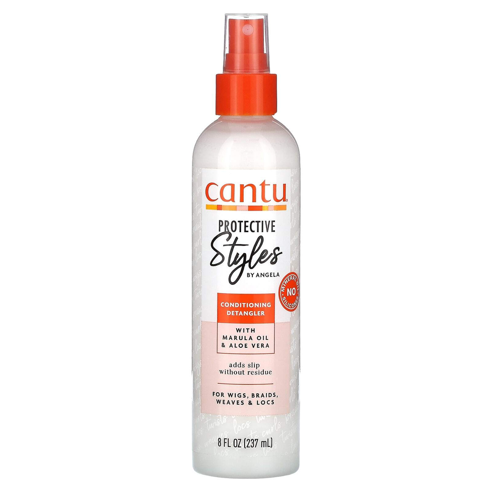 Cantu, Protective Styles by Angela, кондиционер для распутывания волос, для париков, кос, плетений и локонов, 237 мл (8 жидк. унц.)