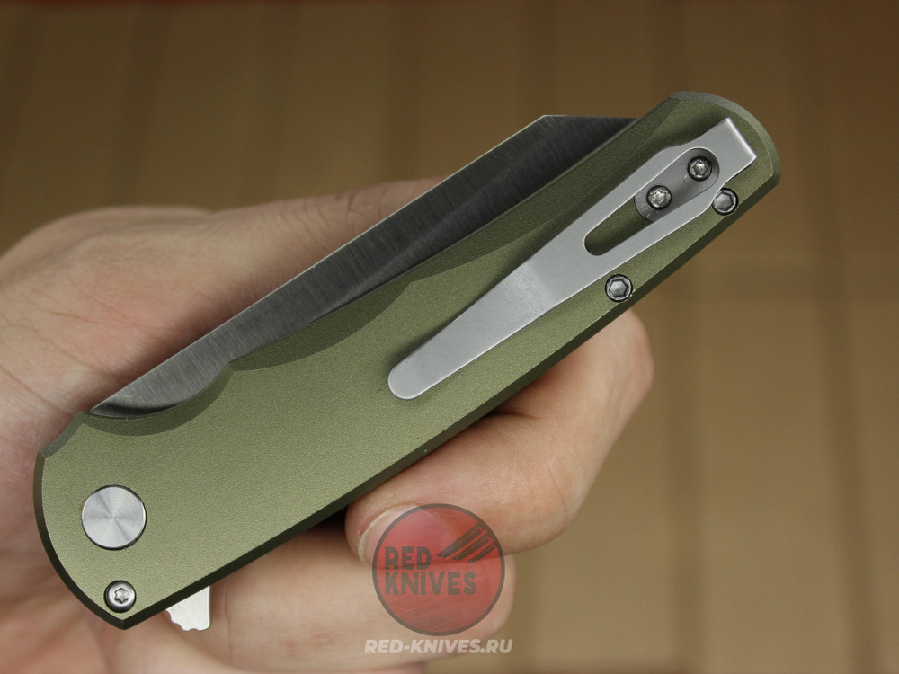 Нож Pro-Tech Malibu Reverse Tanto (зеленый) 5203