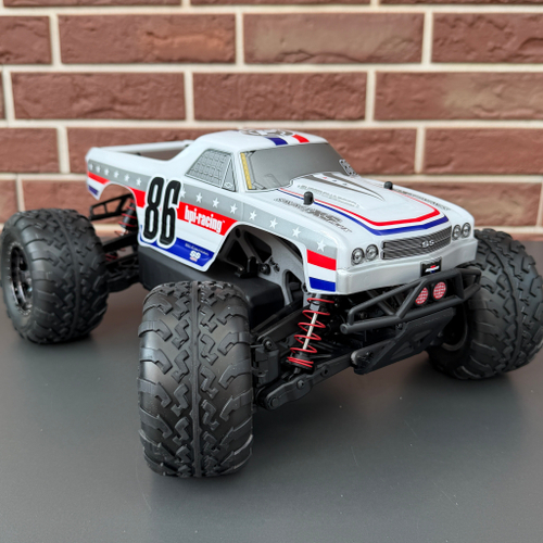 Монстр HPI Savage XS Flux With Chevrolet Camino SS 1/12