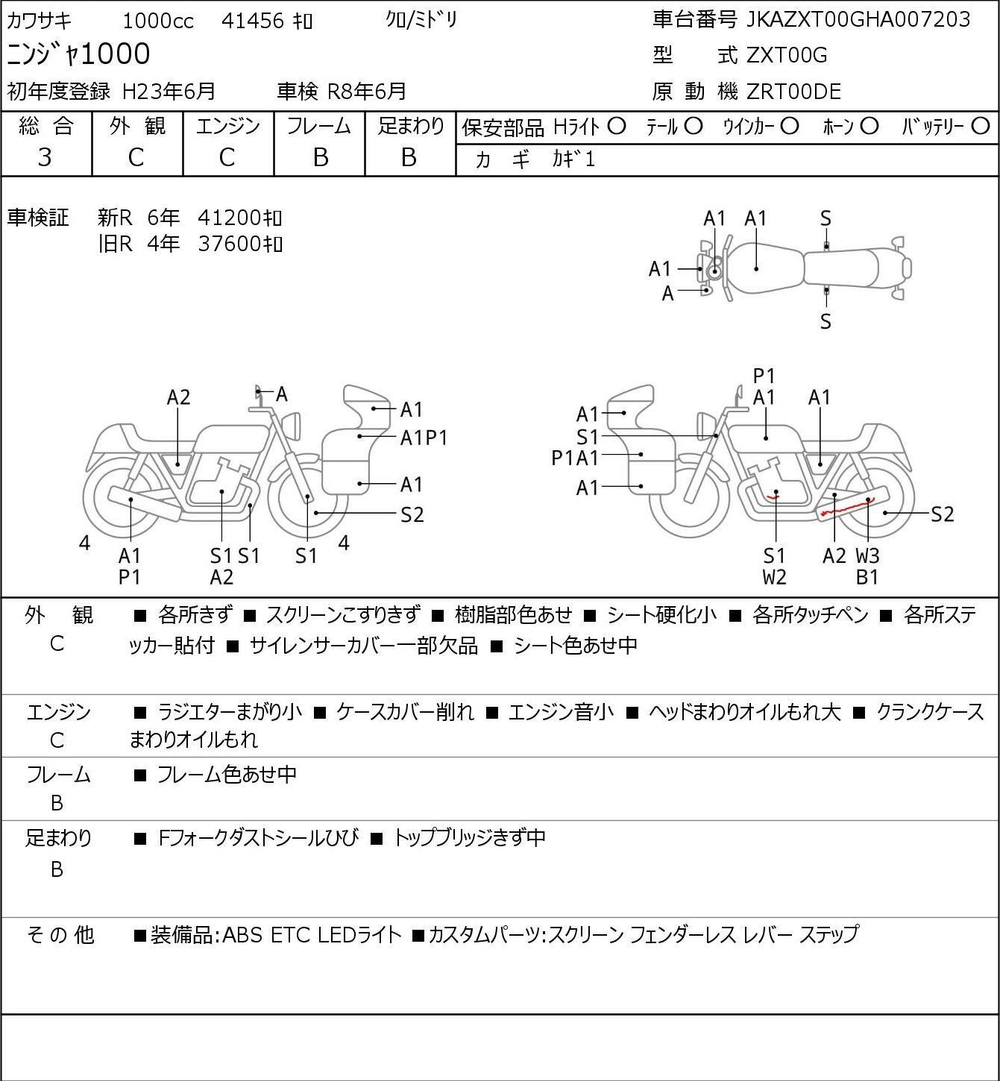 Kawasaki Ninja 1000 043945