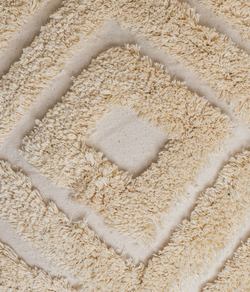 Подушка из льна ЛАБИРИНТ 45 х 45