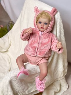 Кукла Реборн мягконабивная 60см (FA-954)