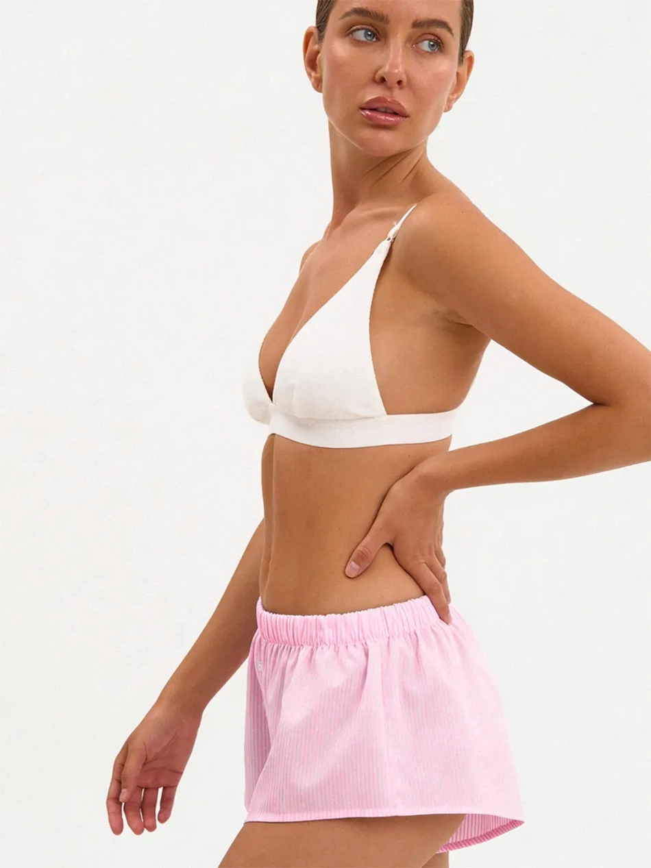 Шорты домашние укороченные