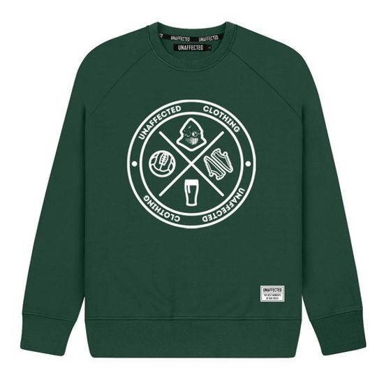 Свитшот Unaffected Круг (зеленый)