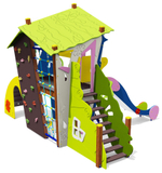 Игровой комплекс для детей 4-6 лет для уличной площадки